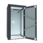 KOVINSKA VRTNA HIŠKA VITAVIA MARBURG 180X98X81 MAT ANTRACIT - slika 2